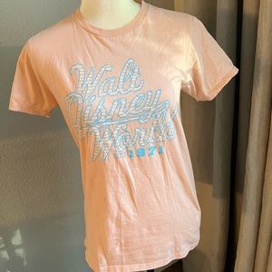 Peach and blue womens Disney t shirt